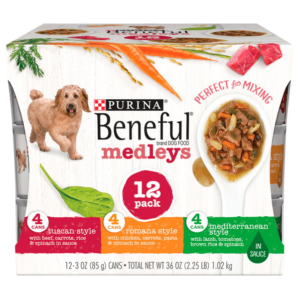 Save on Purina Beneful Medleys Variety Pack Adult Wet Dog Food 12 ct