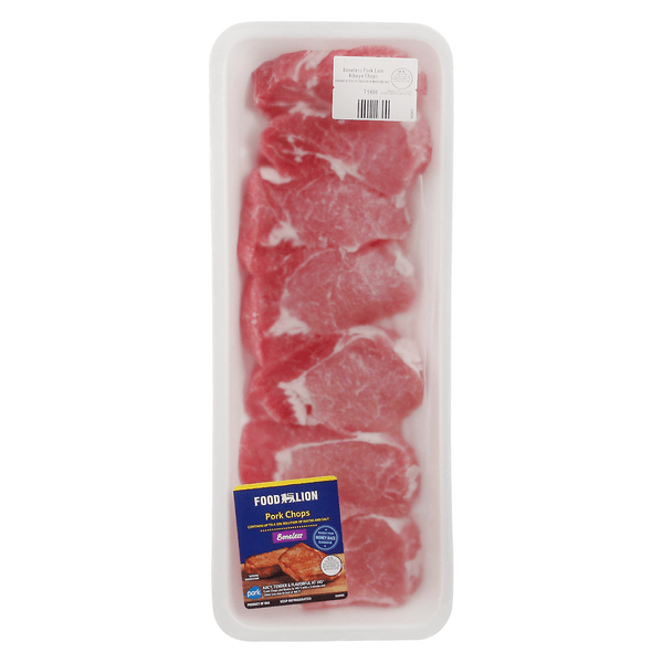 Save on Food Lion Ribeye Pork Chops Boneless Fresh Order Online