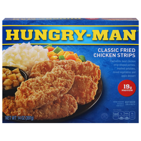 Save on HungryMan Classic Fried Chicken Strips Order Online Delivery