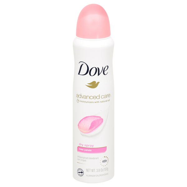 Save on Dove Women's 48hr Antiperspirant Deodorant Dry Spray Rosa