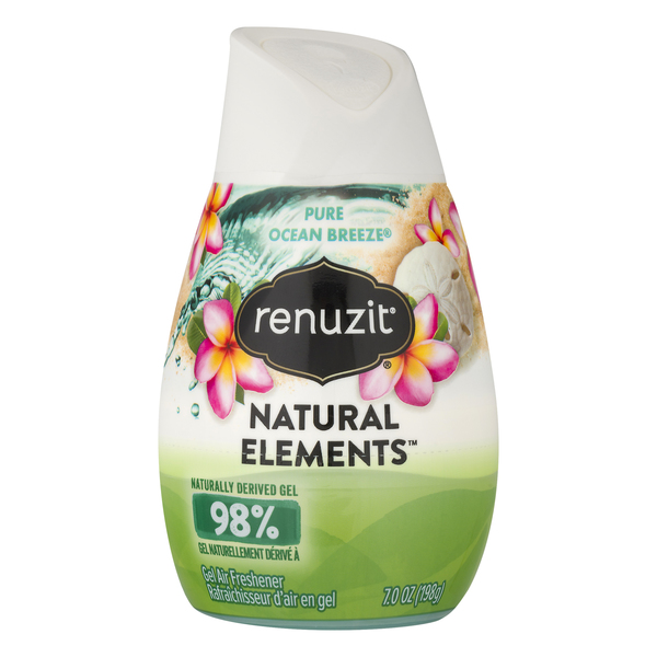 Save on Renuzit Natural Elements Gel Air Freshener Pure Ocean Breeze