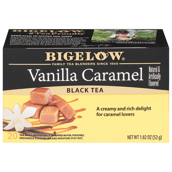 Save on Bigelow Vanilla Caramel Black Tea Bags Order Online Delivery