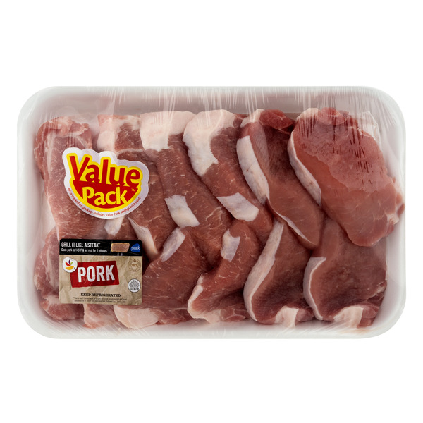 Save on Giant Pork Chops Center Cut Boneless Value Pack Order Online