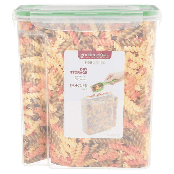 Save on Good Cook Side Latching Dry Storage Container 24.4 Cup Order
