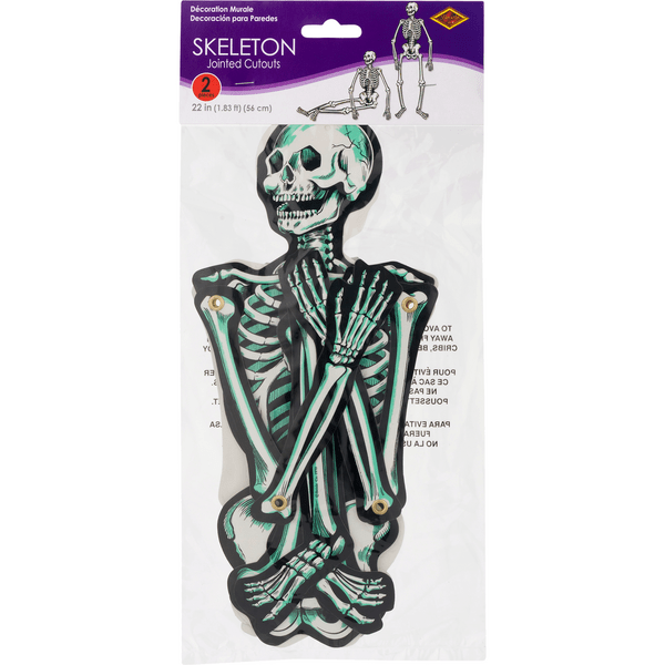 Save on Beistle Halloween Jointed Cutouts Skeleton Order Online