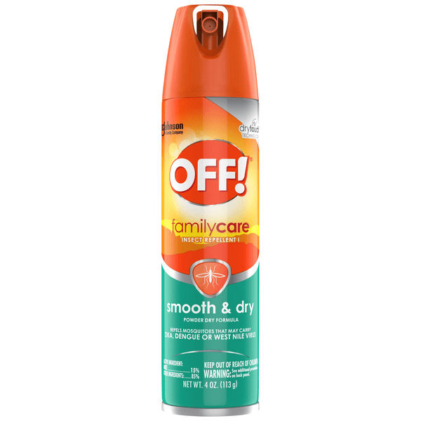 Save on OFF! Family Care Insect Repellent Smooth & Dry Aerosol Spray