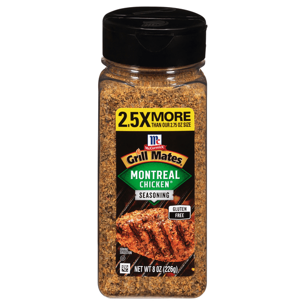 Save on McCormick Grill Mates Montreal Chicken Seasoning Gluten Free Order Online Delivery