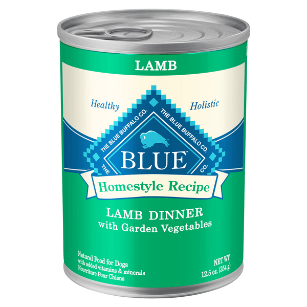 Save on BLUE Homestyle Recipe Wet Dog Food Lamb Dinner w/Vegetables