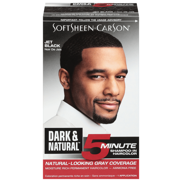 Save on Soft Sheen Carson Dark & Natural Hair Color Permanent Jet Black
