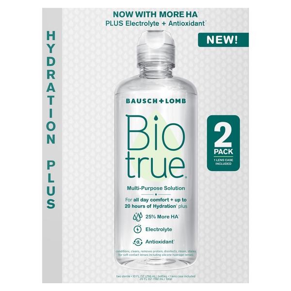 Save on Biotrue Hydration Plus MultiPurpose Contact Lens Solution 2