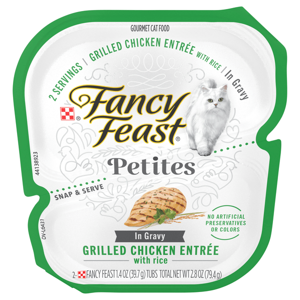 Save on Fancy Feast Petites in Gravy Grilled Chicken Entree Wet Cat