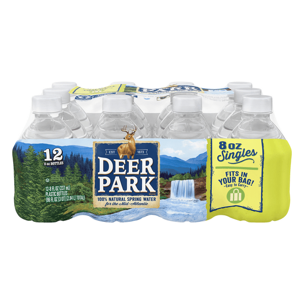 Save on Deer Park Spring Water Natural 12 pk Order Online Delivery