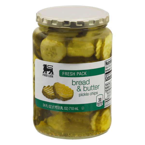 Save on Food Lion Bread & Butter Pickles Chips Fresh Pack Order Online