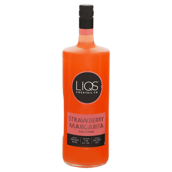 Save on Liqs Cocktail Company Ready to Drink Margarita Strawberry Order
