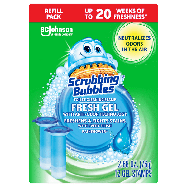 Save on Scrubbing Bubbles Toilet Bowl Cleaner Stamp Fresh Gel 12 ct Order Online Delivery