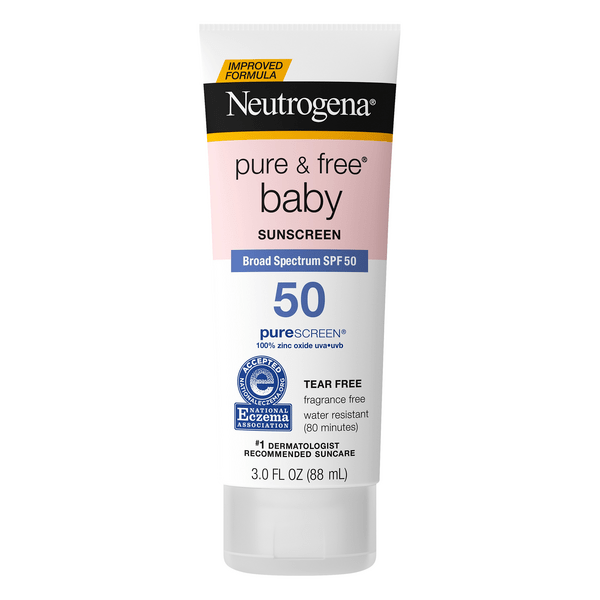 Save on Neutrogena Pure & Free Baby Faces Sunscreen Lotion Water