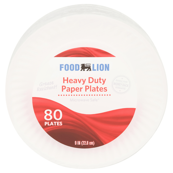 Save on Food Lion Paper Plates Heavy Duty Order Online Delivery Food Lion