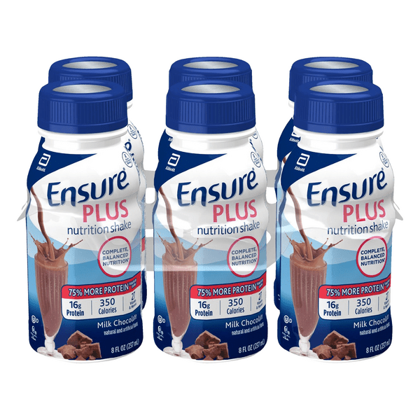 Save on Ensure Plus Milk Chocolate Nutrition Shake 6 pk Order Online