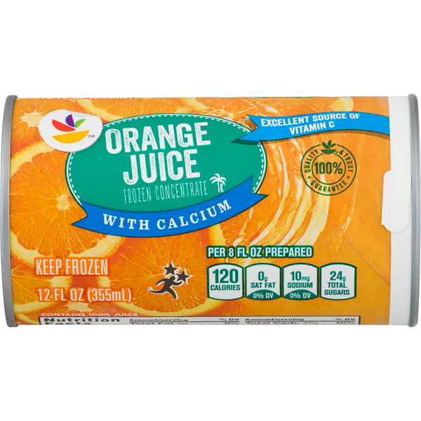 Save on Stop & Shop 100 Pure Orange Juice with Calcium Concentrate