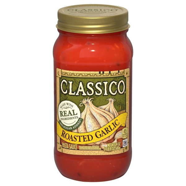 Save on Classico Pasta Sauce Roasted Garlic Order Online Delivery