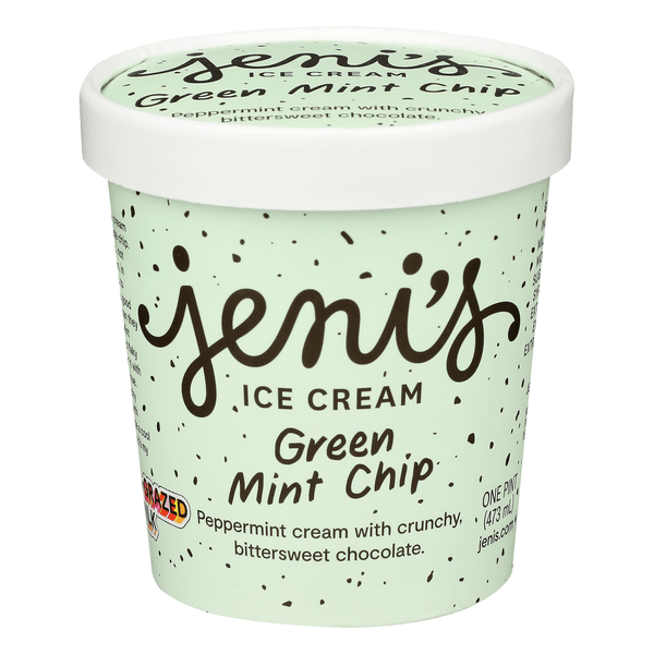 Save on Jeni's Ice Cream Green Mint Chip Order Online Delivery GIANT