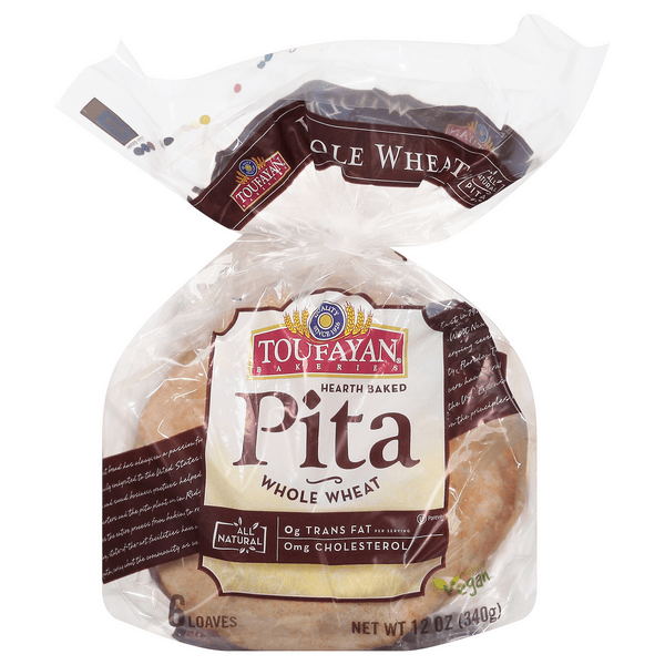 Save on Toufayan Bakeries Pita Bread Whole Wheat 6 ct Order Online