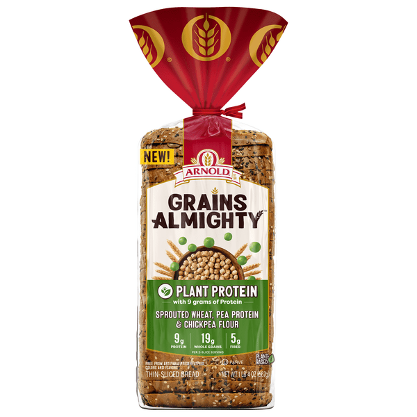 Save on Arnold Grains Almighty Plant Protein Bread Order Online Delivery Stop & Shop