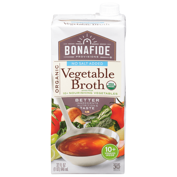 Save on Bonafide Provisions Vegetable Broth No Salted Added Organic