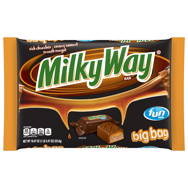 Save on Milky Way Chocolate Caramel & Nougat Candy Bars Fun Size Order