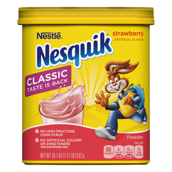 Nesquik Strawberry Syrup Nutrition Facts Besto Blog