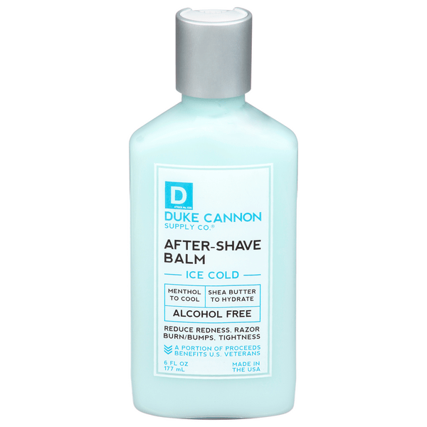 Save on Duke Cannon Supply AfterShave Balm Ice Cold Alcohol Free Order