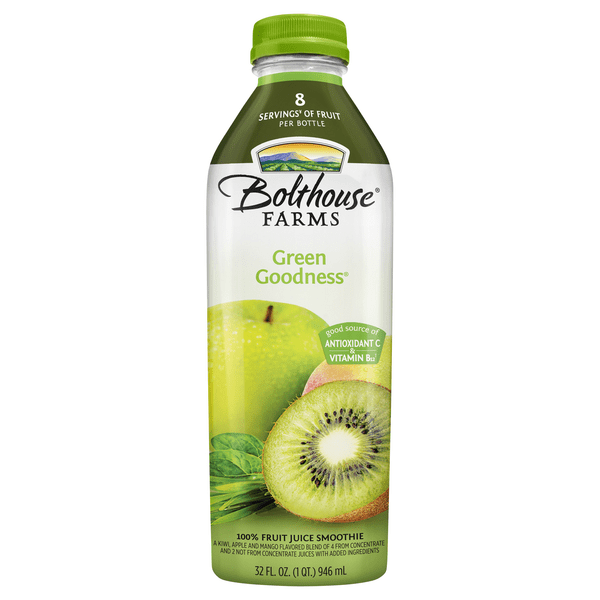 Save on Bolthouse Farms Green Goodness 100 Fruit Juice Smoothie Fresh Order Online Delivery Giant