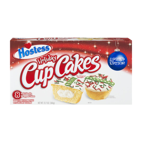 Save on Hostess Holiday Cupcakes Limited Edition 8 ct Order Online