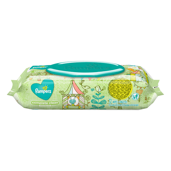 Save on Pampers Natural Clean Baby Wipes Resealable Carry Pack