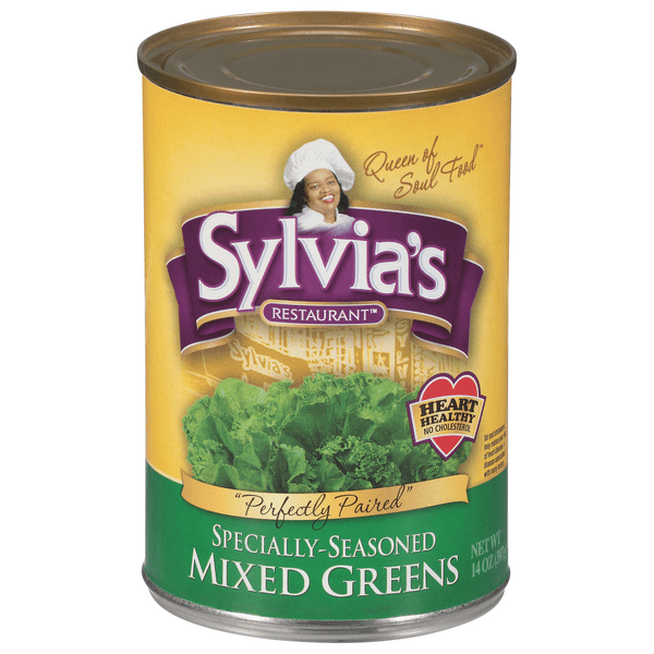 Save on Sylvia's Restaurant Specially Seasoned Mixed Greens Order