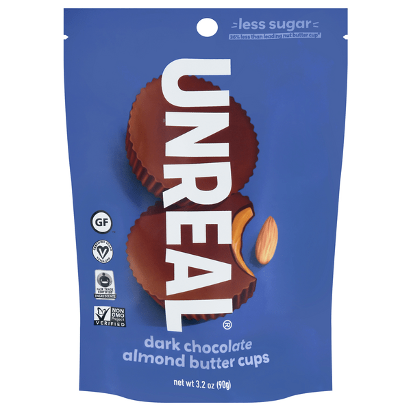 Save on UNREAL Almond Butter Cups Dark Chocolate Order Online Delivery
