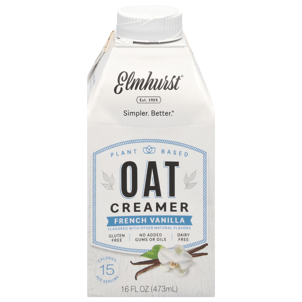 Save on Elmhurst PlantBased Dairy Free French Vanilla Oat Coffee