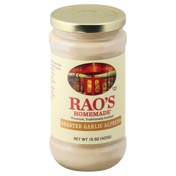 Save on Rao's Homemade Pasta Sauce Roasted Garlic Alfredo Order Online