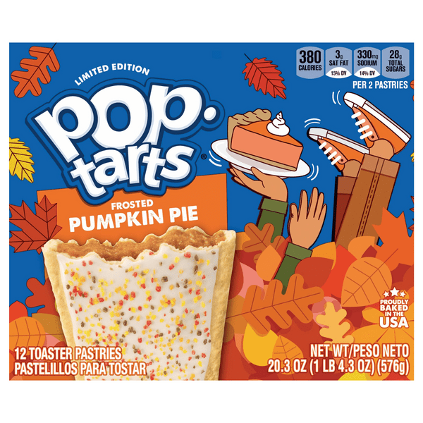 Save on PopTarts Toaster Pastries Frosted Pumpkin Pie 12 ct Order