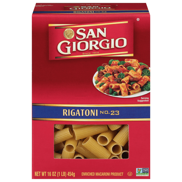 Save on San Rigatoni Pasta No. 23 Order Online Delivery Giant