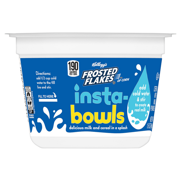 Save on Frosted Flakes InstaBowls Crunch Cereal Order Online Delivery