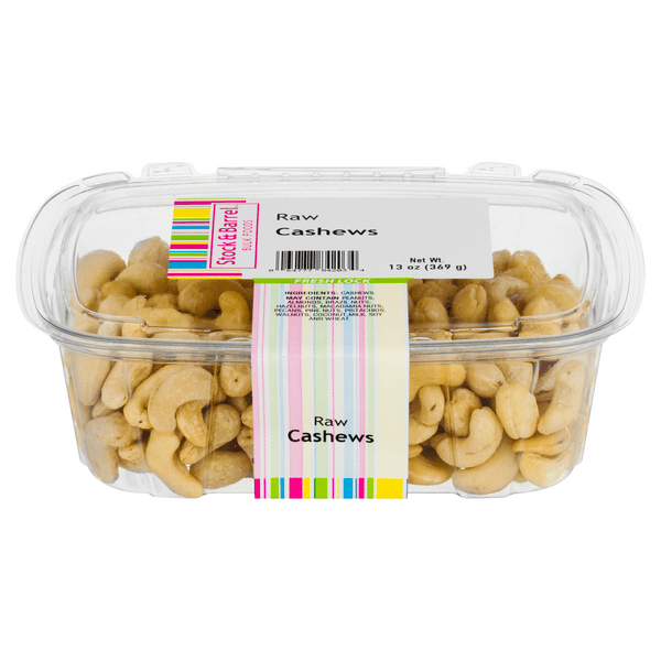 Save on Stock & Barrel Raw Cashews Order Online Delivery MARTIN'S