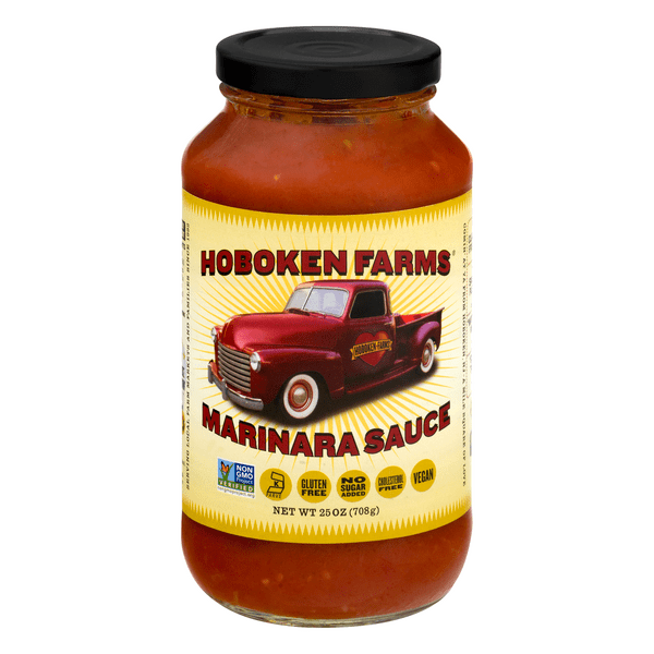 Save on Hoboken Farms Marinara Pasta Sauce Gluten Free Vegan Order