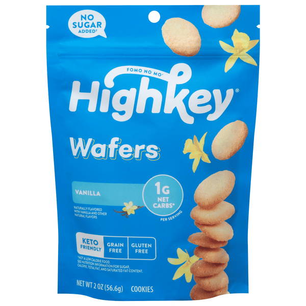 Save on Highkey Wafers Cookies Vanilla Order Online Delivery Stop & Shop