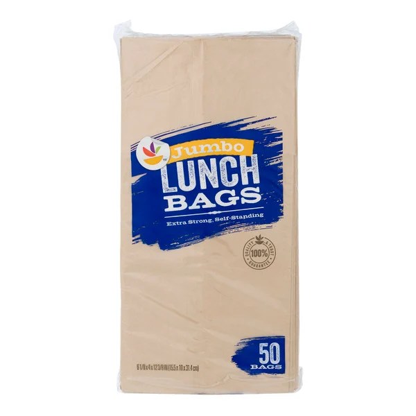 Save on Our Brand Jumbo Brown Paper Lunch Bags Order Online Delivery