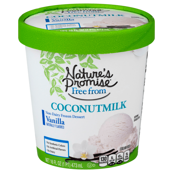 Save on Nature's Promise Coconut Milk Non Dairy Frozen Dessert Vanilla