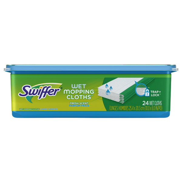 Save on Swiffer Wet Mopping Cloths Refills Fresh Scent Order Online Delivery Giant