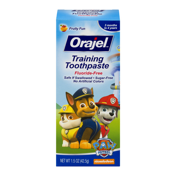 Save on Orajel Toddler Training Toothpaste Fruity Fun Order Online Delivery Giant