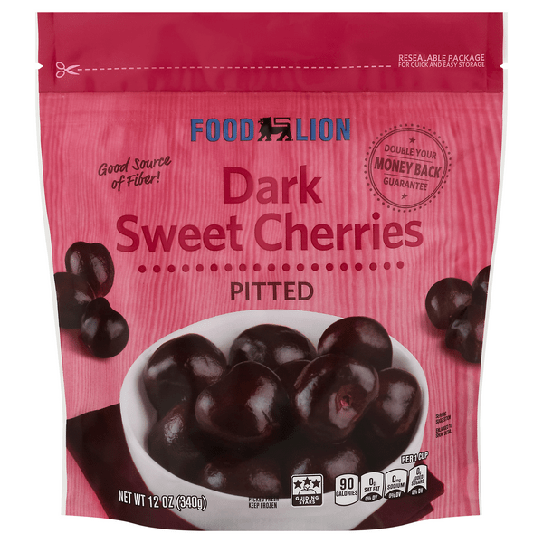 Save on Food Lion Dark Sweet Cherries Pitted Frozen Order Online