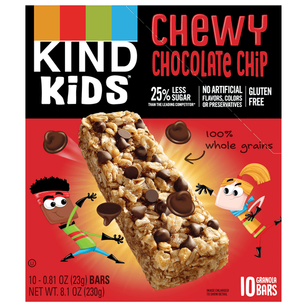 Save on KIND Kids Granola Bars Chewy Chocolate Chip 10 ct Order